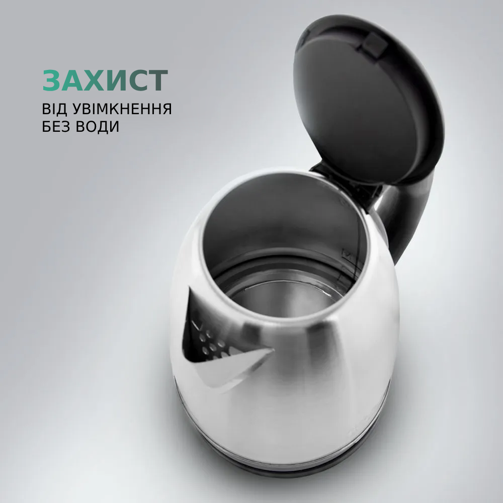 Електричний чайник Gold Diamond металевий 2 л (00029) - фото 5