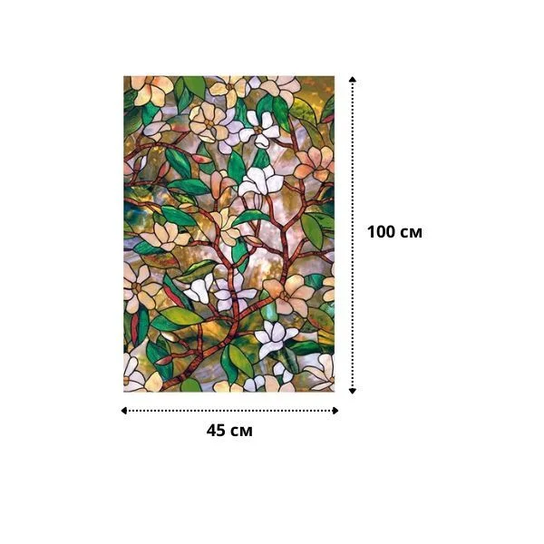 Декоративные наклейки на окно 2 шт. (G00284) - фото 11 Декоративные наклейки на окно 2 шт. (G00284) - фото 11