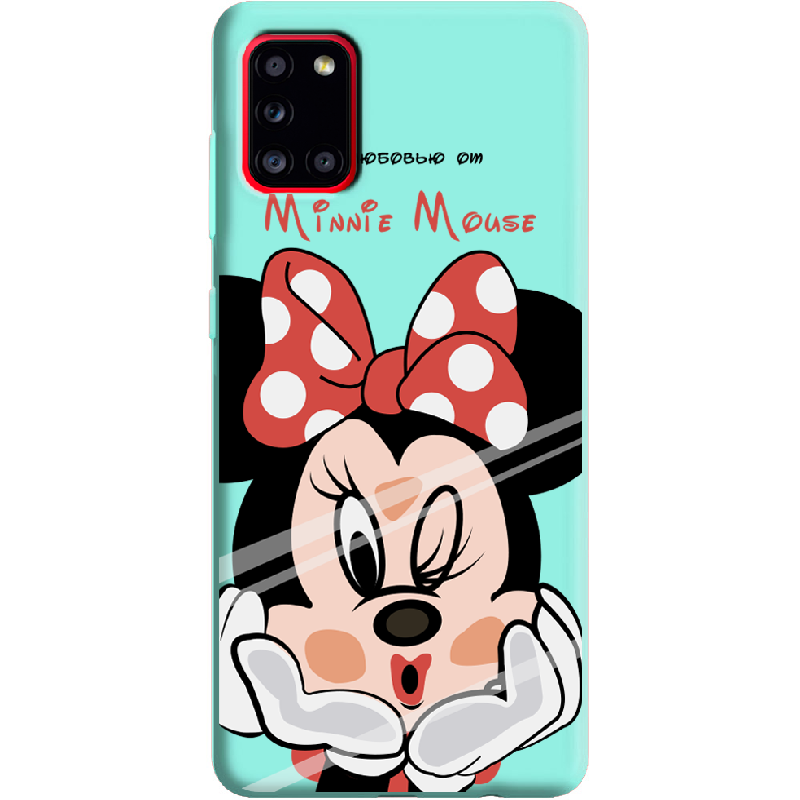 Чехол Boxface Samsung A315 Galaxy A31 Lady M Мятный силикон (39470-cc59-39921)