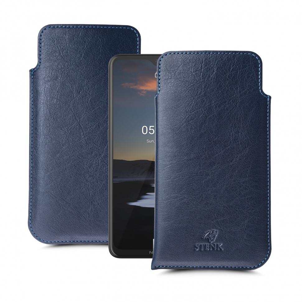 Футляр Stenk Elegance для Nokia 5.3 Синий (65127) Футляр Stenk Elegance для Nokia 5.3 Синий (65127)