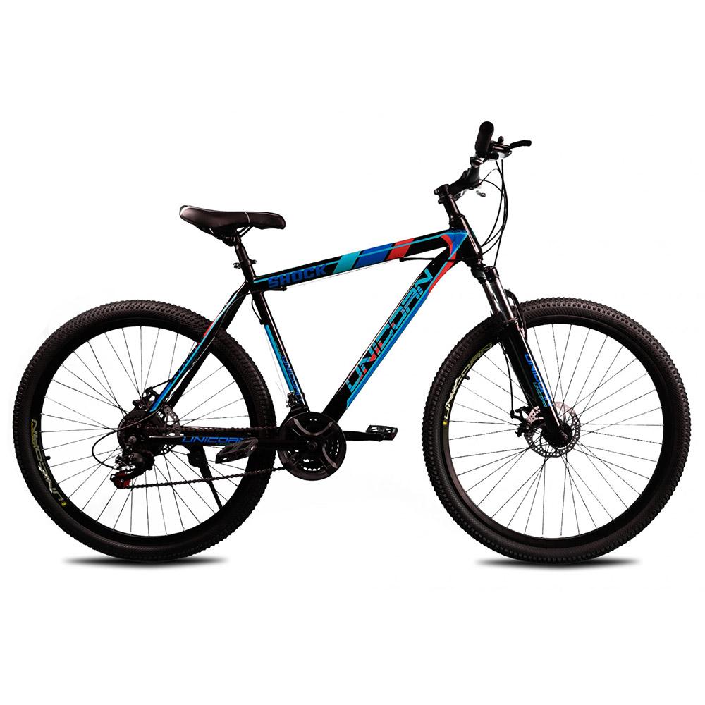 Велосипед Unicorn Shock 29" 2021 Черно-синий (Var-79248)