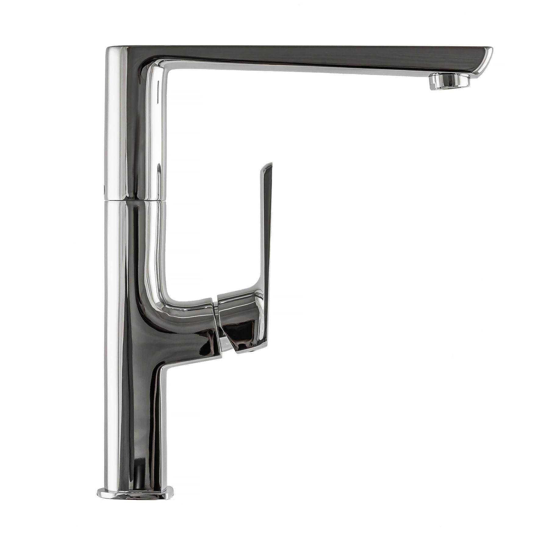 Змішувач для кухні TOPAZ LEXI TL 21401-H57 000018040 одноважільний Хром (108458)