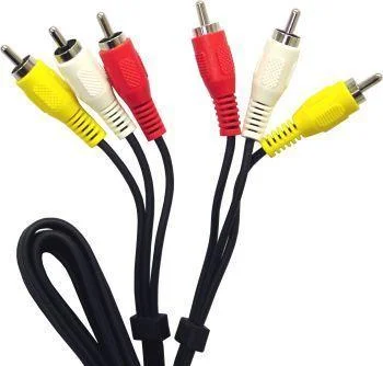 Кабель 3RCA-3RCA 1,2 м (00087)