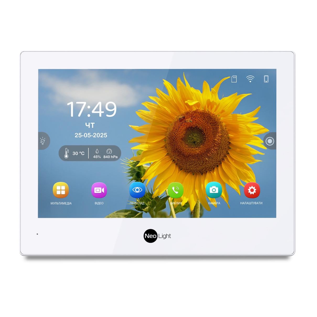 Видеодомофон Neolight ALPHA Hybrid White