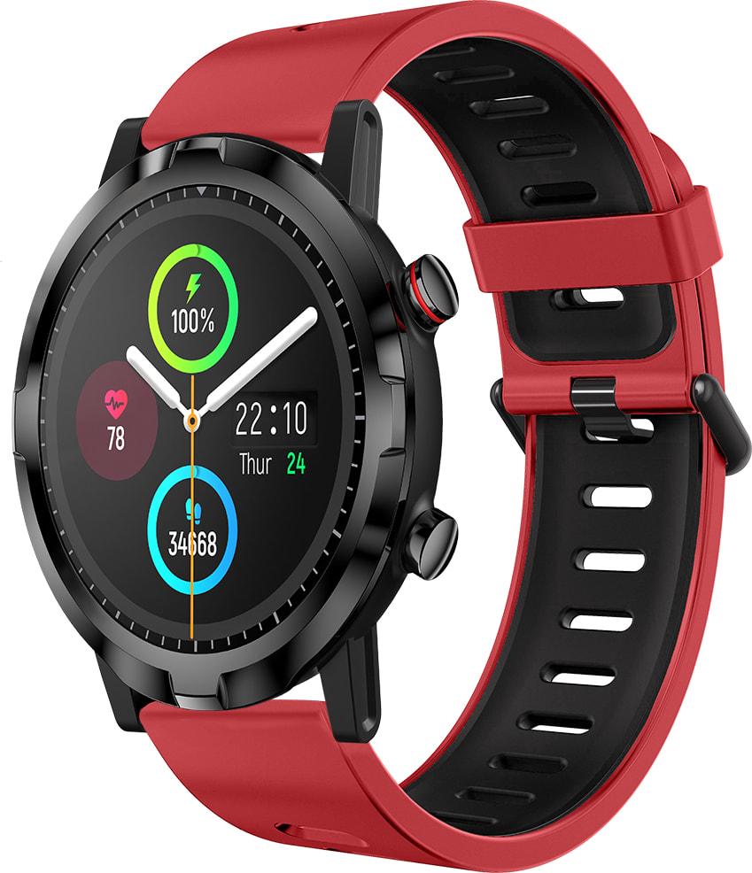 Ремінець Traf для Haylou Smart Watch RT LS05S Red-Black (32542)