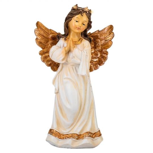 Статуэтка декоративная с подсветкой Духовное Озарение из полистоуна 31,5 см Золотой (150-81-0507-010)