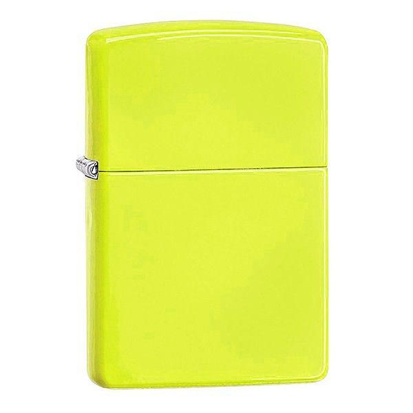 Зажигалка ZIPPO 28887 Reg Neon Yellow Lighter