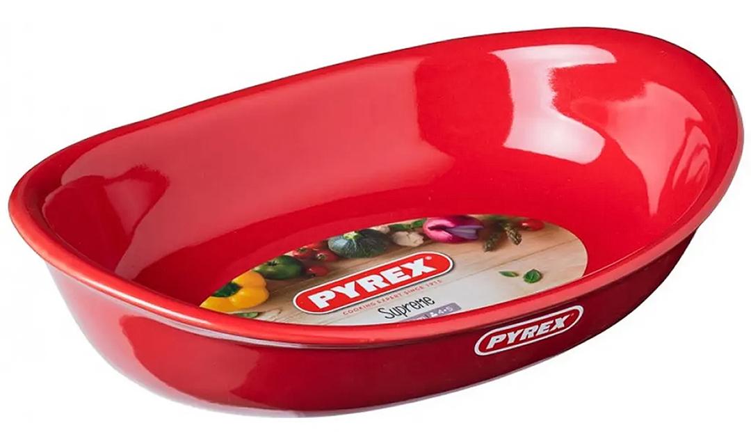 Форма Pyrex Supreme овальная 26х18 см Red (SU26OR5/7246)
