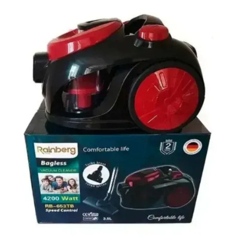 Пылесос Rainberg RB-653TB колбовый 3,5 л 4200W (26202655) - фото 11 Пылесос Rainberg RB-653TB колбовый 3,5 л 4200W (26202655) - фото 11