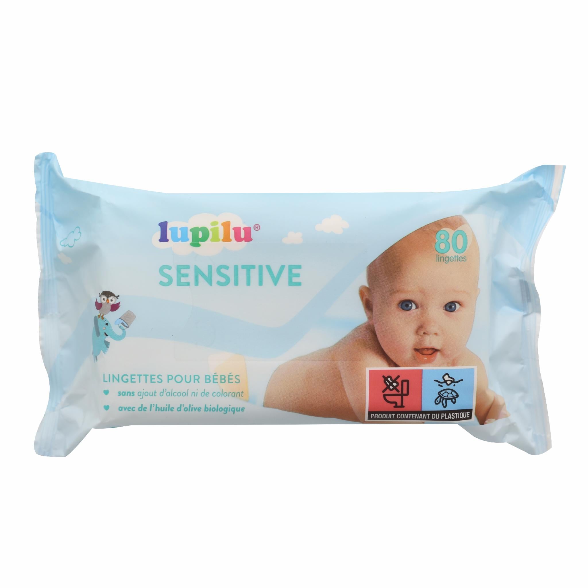 Салфетки влажные Lupilu Sensitive 80 шт. (НФ-00008818)