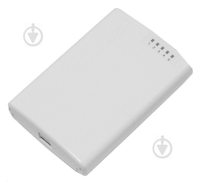 Маршрутизатор MikroTik PowerBox (RB750P-PBr2) (650MHz/64Mb, 5х100Мбит, PoE out, outdoor)