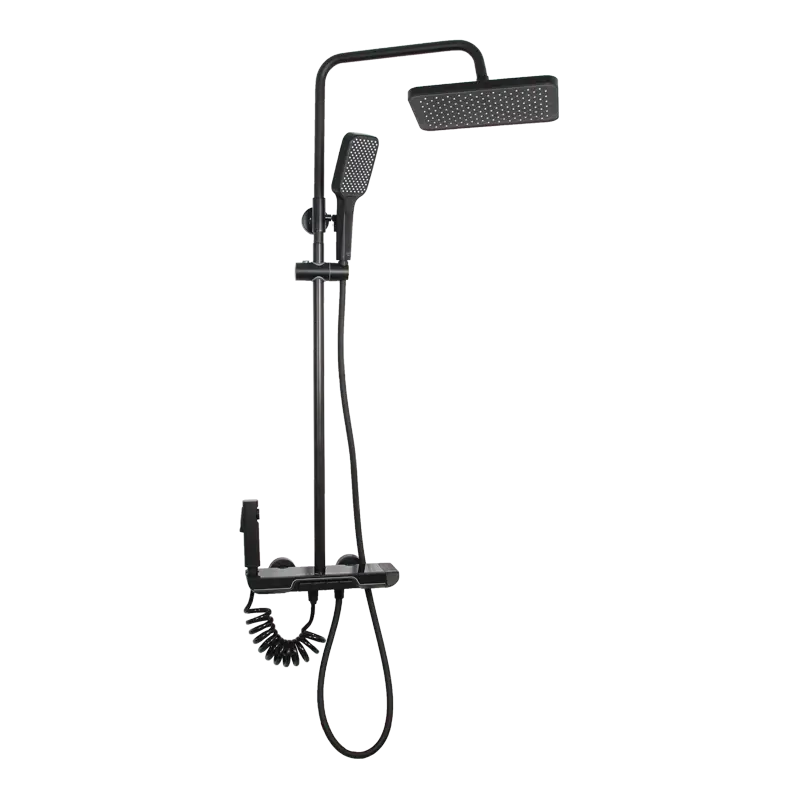 Душевая система MONE TT-111 Черный (38101)