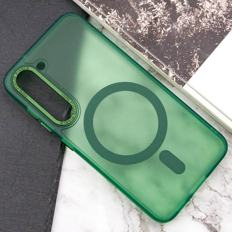 Протиударний чохол TPU+PC Lyon Frosted для Samsung Galaxy S23 FE Green - фото 5