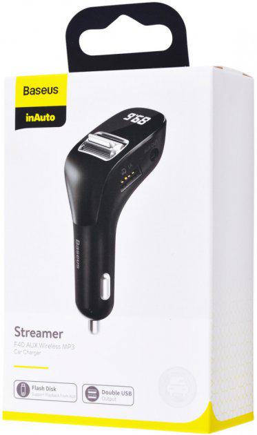 Адаптер Baseus Streamer F40 Black - фото 7