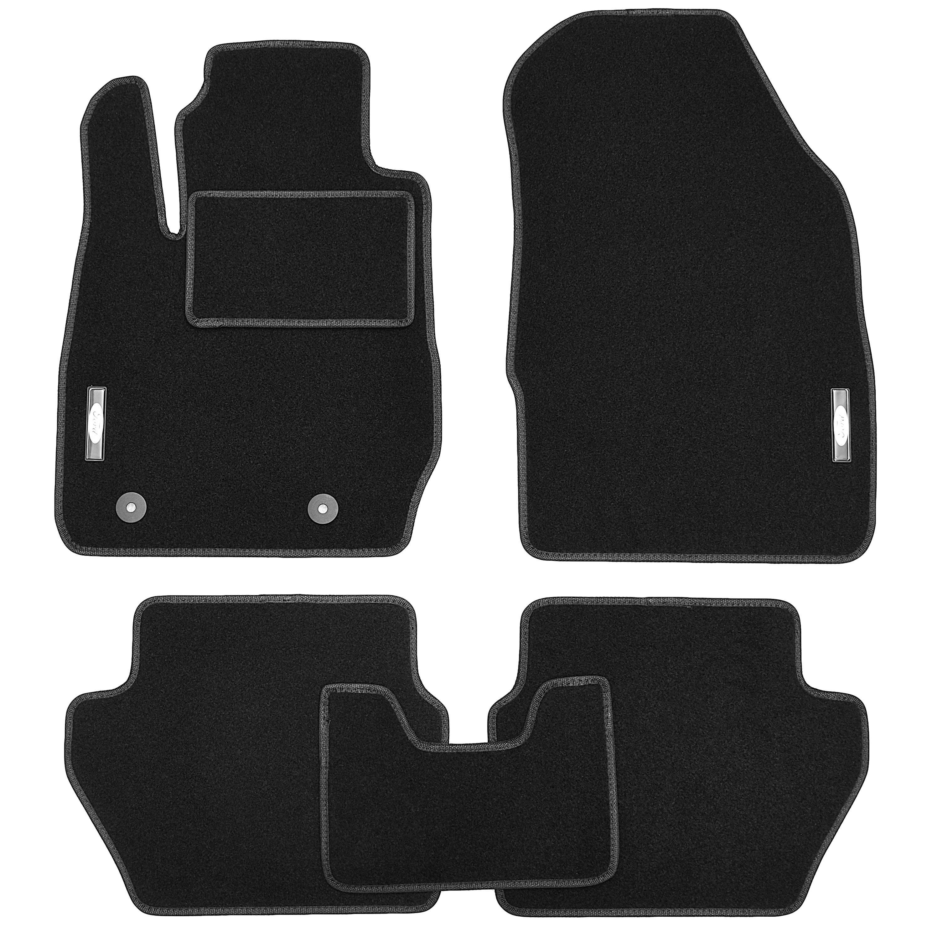 Коврики Стандарт в салон для Ford Ecosport 2015/2020 текстильные Черный