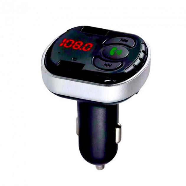 FM-трансмиттер CAR x14 с Bluetooth/USB 2,1A Черный (14102991)