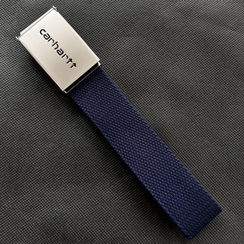 Ремень мужской Carhartt Canvas Belt Blue/Каргарт 120 см