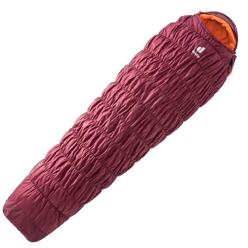 Спальный мешок Deuter Exosphere -6° SL левый Maron/Mango (3700321 5905 1)