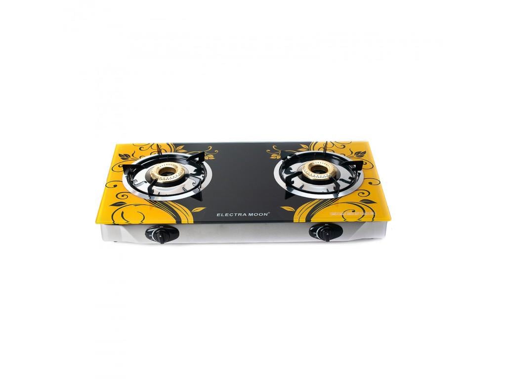 Газовая плита настольная ELECTRA MOON 2 конфорки (P-1666)