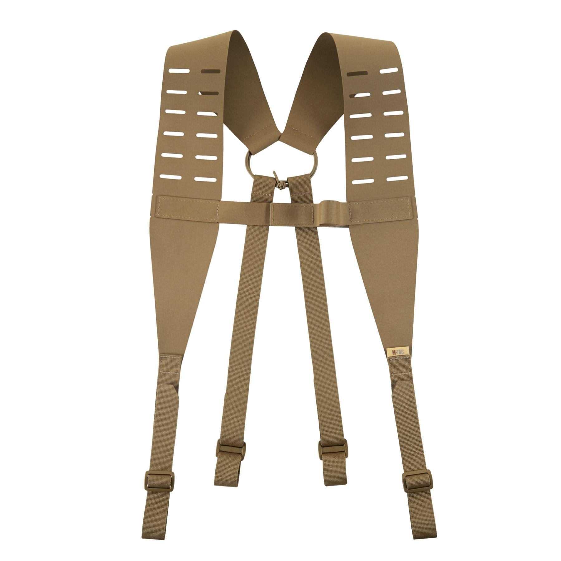 Ремені плечові M-Tac Laser Cut Regular для тактичного пояса Coyote (10255005-R) Ремені плечові M-Tac Laser Cut Regular для тактичного пояса Coyote (10255005-R)