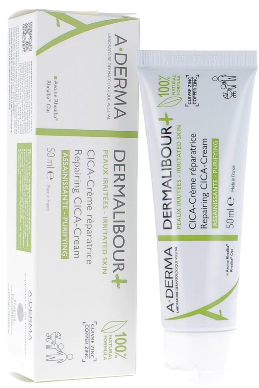 Антибактериальный крем Адерма Дермалибур A-Derma Dermalibour+ Cica-Crème 50 мл