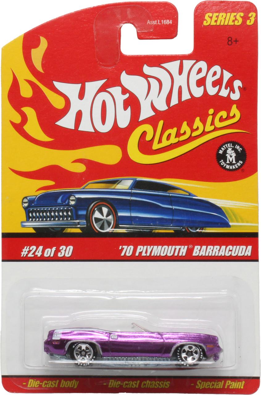 Игрушечная машинка Hot Wheels 70 Plymouth Barracuda 2007 Classics Series 24/30 Purple (L0752)
