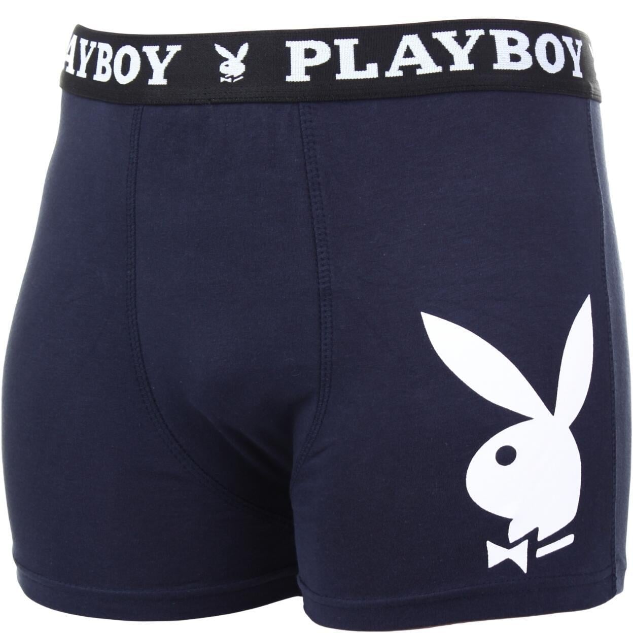 Трусы боксерки Playboy ANNYA PLAYBOY BOXERSHORT ANNYA-0309 L Темно-синий (56936-51)