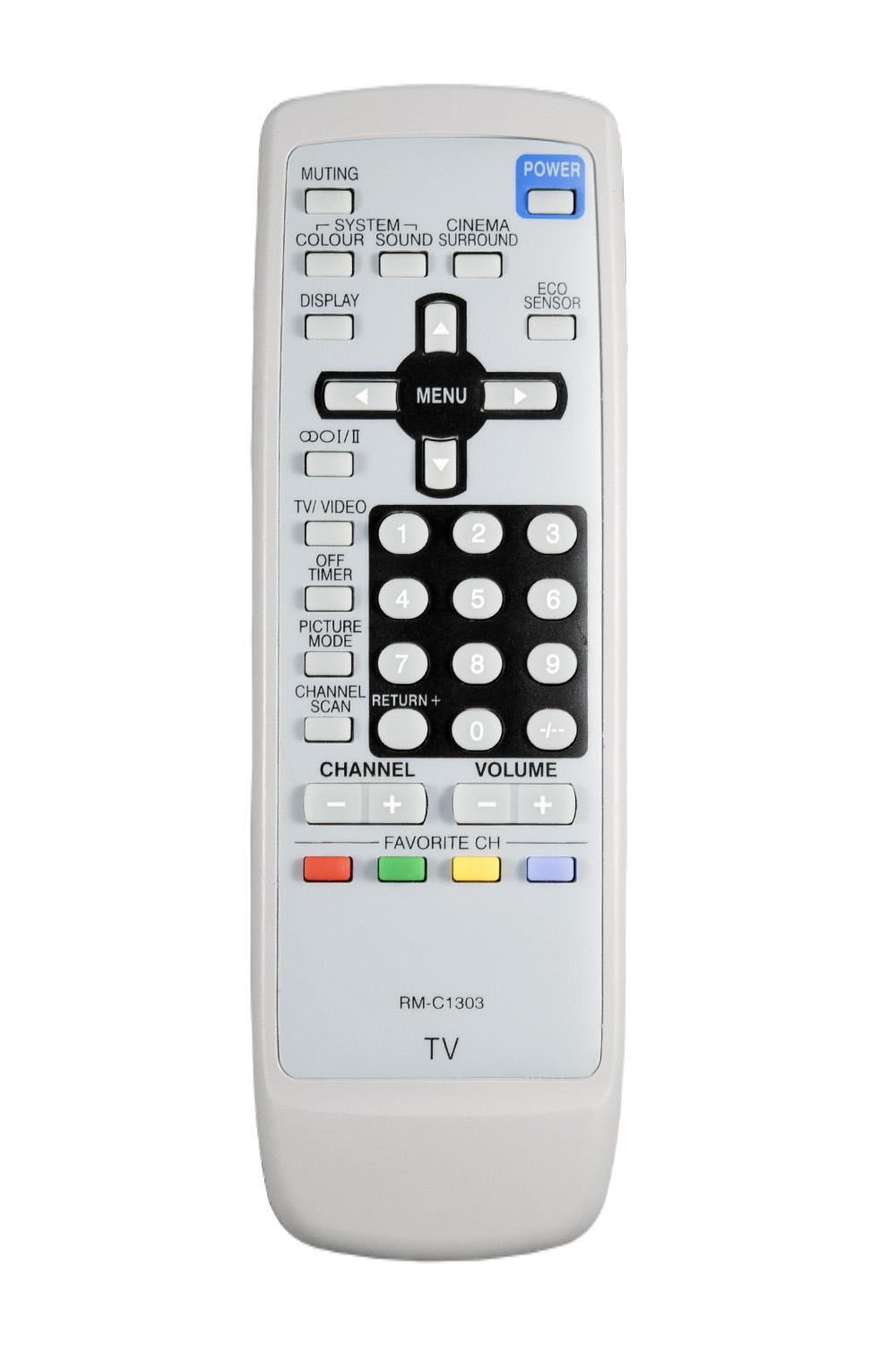 Пульт для телевизора JVC RM-C1303 (1539)