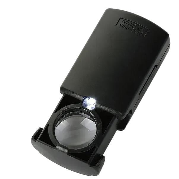 Лупа ювелірна MG 21008 з підсвіткою 30x Чорний (31153181)