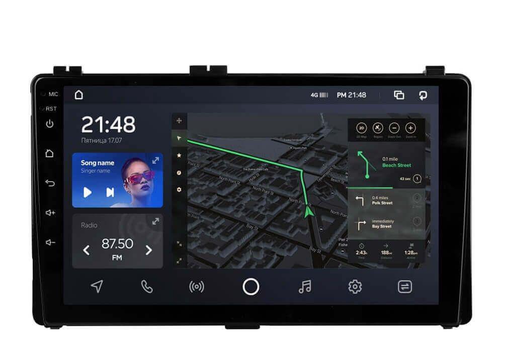 Штатная магнитола AMS T910 6/128 Gb Toyota Corolla 11 2017-2018 9" B (AR-70775)