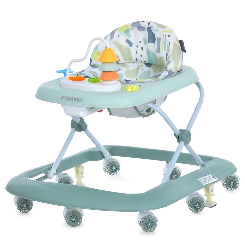 Ходунки El Camino ME 1217 PYRAMID на батарейках/вісім коліс/музична панель Зелений (32186561)