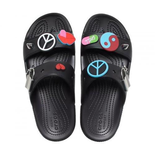 В'єтнамки чоловічі Crocs Classic Feel the Positivity Sandal р. 46-47 Чорний (8601) - фото 15 В'єтнамки чоловічі Crocs Classic Feel the Positivity Sandal р. 46-47 Чорний (8601) - фото 15