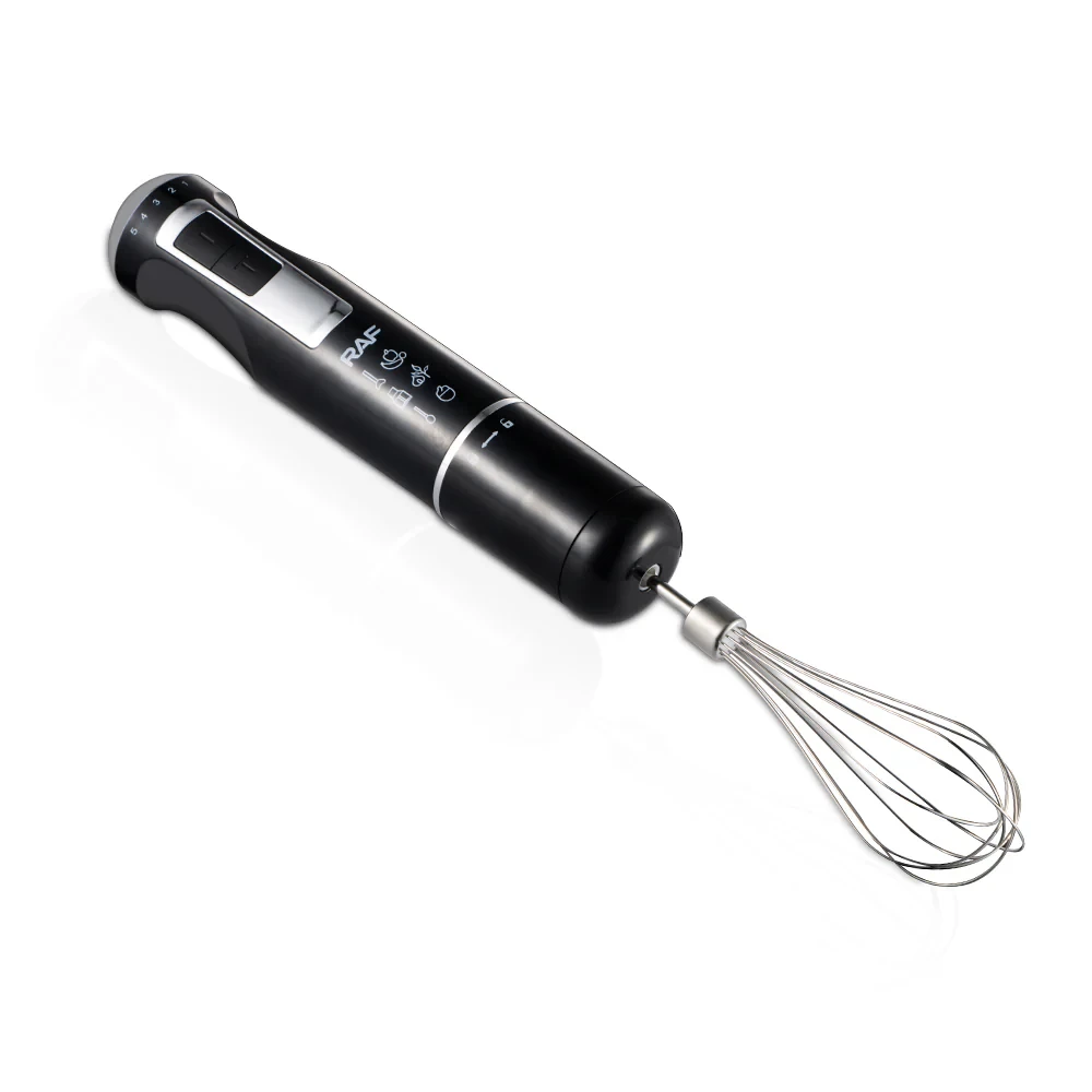 Блендер погружной RAF R.3011 с 4 насадками 4в1 на 1800 Вт - фото 3 Блендер погружной RAF R.3011 с 4 насадками 4в1 на 1800 Вт - фото 3