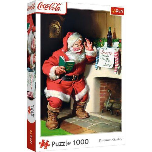 Пазлы Санта Клаус у камина 1000 элементов (2987476830)