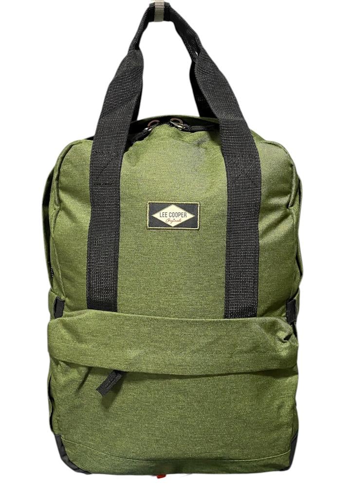 Рюкзак Lee Cooper 41642 полиэстер водонепроницаемый отделение для ноутбука Зеленый