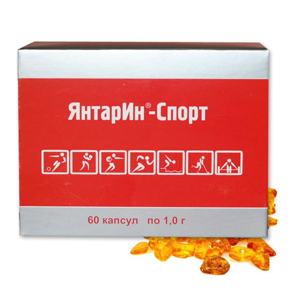ЯнтарИн - Спорт 60 капсул (HW-00620)