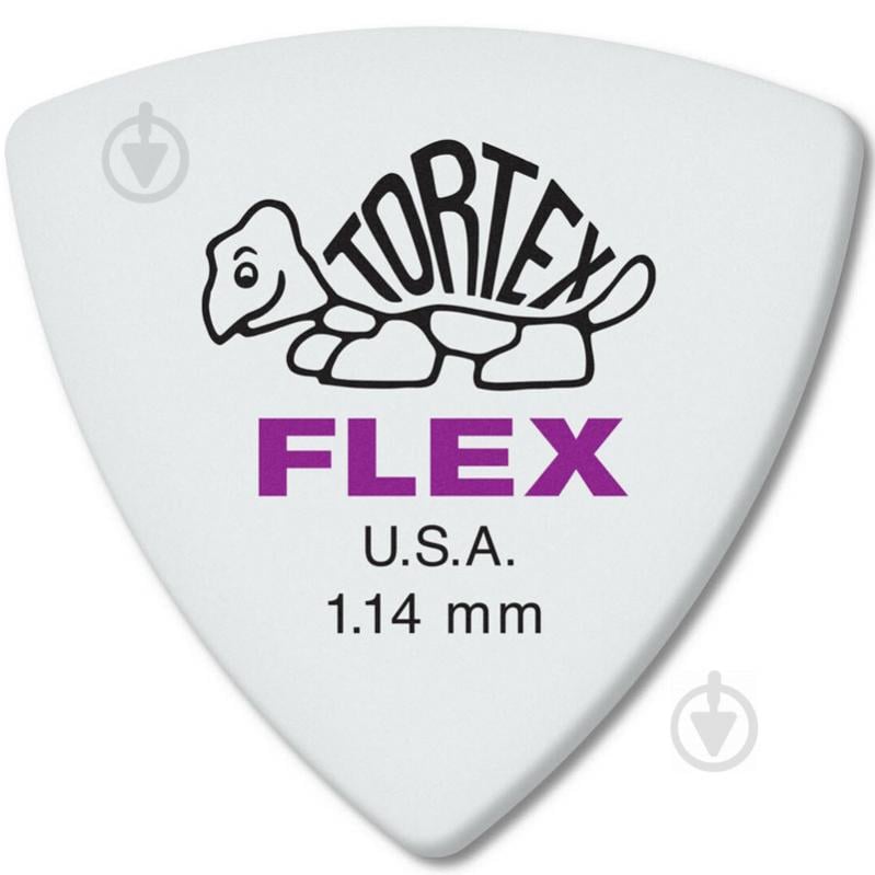 Медиатор Dunlop 456-114 Tortex Flex Triangle Pick 1.14 mm (1 шт.)