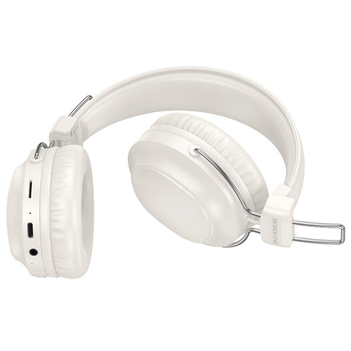 Навушники бездротові Borofone BO33 Melody BT5.4 headphones 250 mAh Milky White (6941991120091) Навушники бездротові Borofone BO33 Melody BT5.4 headphones 250 mAh Milky White (6941991120091)