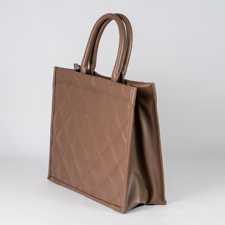 Сумка женская шоппер XENIA № 21-22 из эко-кожи Капучино - фото 2