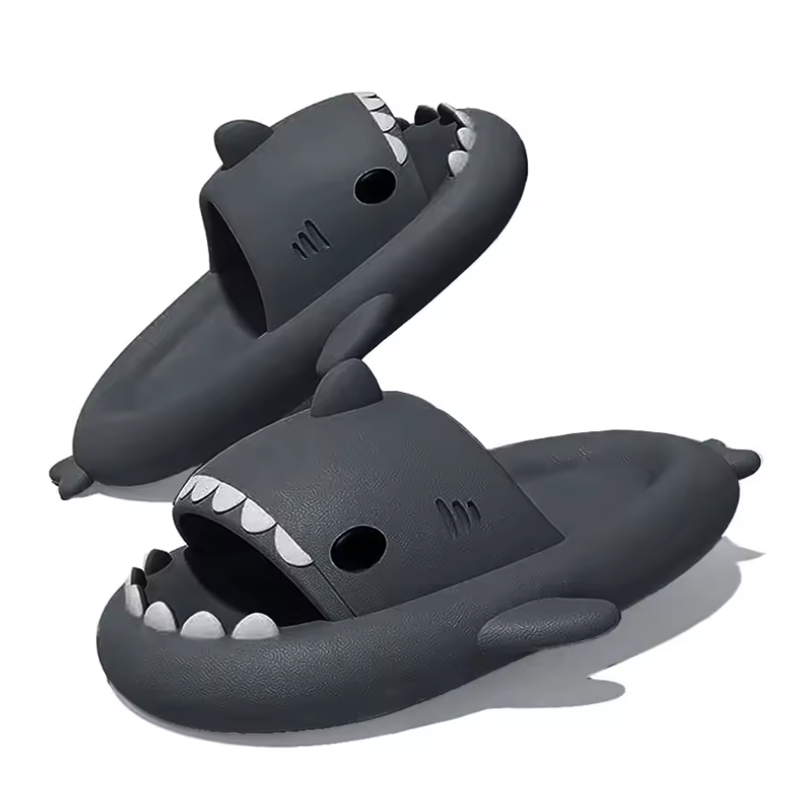 Шлепанцы Акулы р. 44/45 27,5 см Темно-серый (ТС348) - фото 6 Шлепанцы Акулы р. 44/45 27,5 см Темно-серый (ТС348) - фото 6