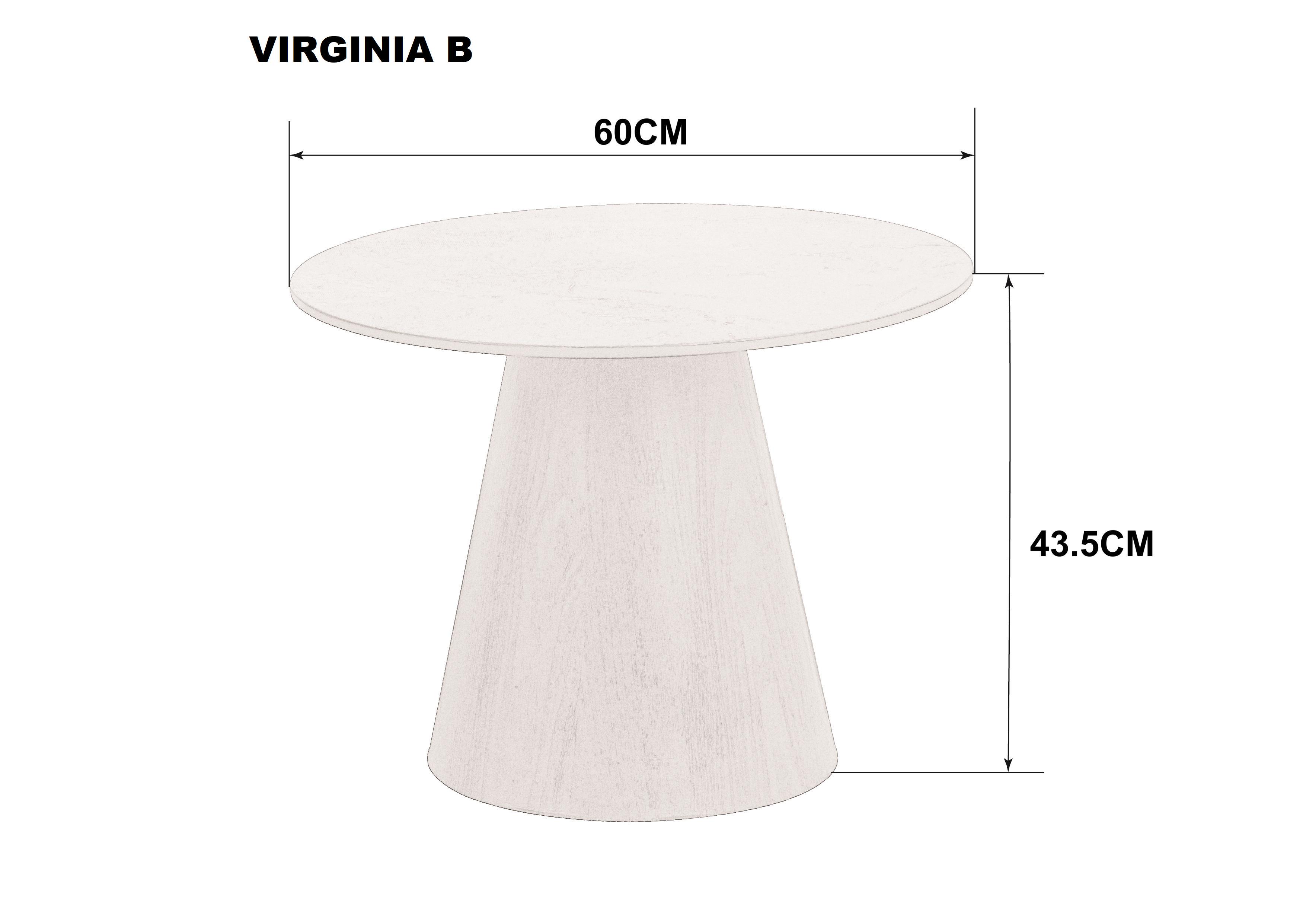 Журнальный столик Intarsio VIRGINIA B 60x43,5 см Черный глянец/Коричневый матовый (23550428) - фото 10 Журнальный столик Intarsio VIRGINIA B 60x43,5 см Черный глянец/Коричневый матовый (23550428) - фото 10