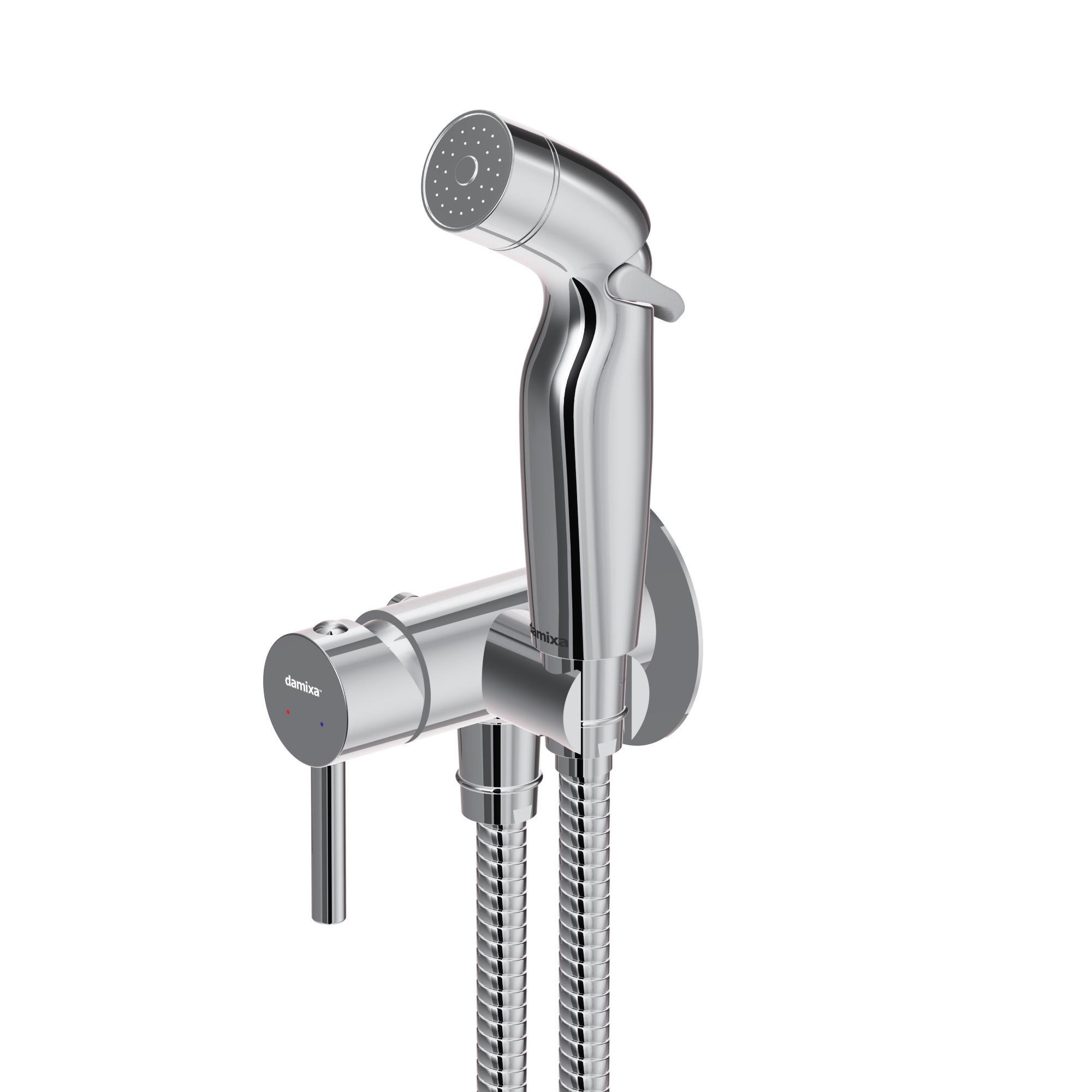 Смеситель настенный с гигиеническим душем Damixa Option (211000000)