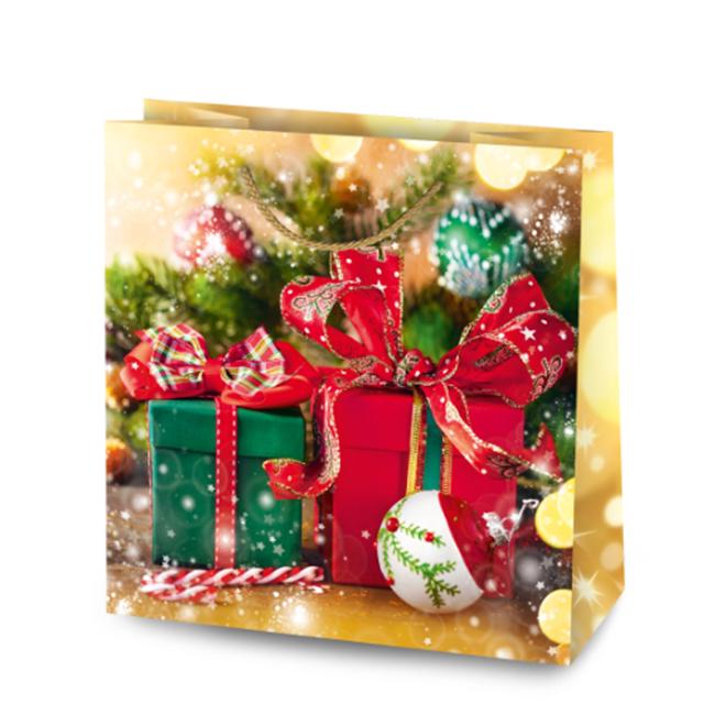 Пакет подарочный новогодний Flora микс 16х7,5х16 см 10 шт. (8465) - фото 2 Пакет подарочный новогодний Flora микс 16х7,5х16 см 10 шт. (8465) - фото 2