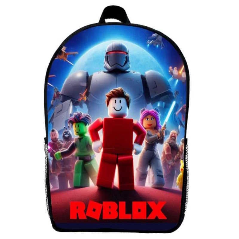 Школьный рюкзак детский Roblox R010 29х21х9 см 5 л Черный (2181713325)