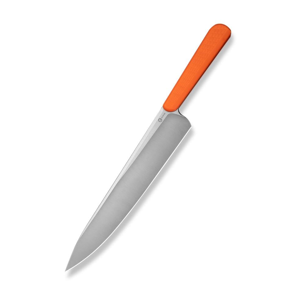 Кухонний ніж шеф-кухаря Civivi Cibus C23048-3 14C28N Sandvik 200 мм Orange (33353003) Кухонний ніж шеф-кухаря Civivi Cibus C23048-3 14C28N Sandvik 200 мм Orange (33353003)