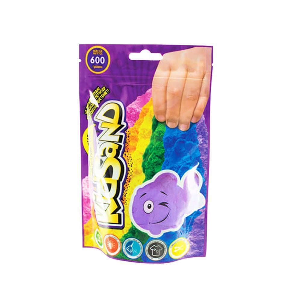 Кінетичний пісок Danko Toys KidSand KS-03-02 пакет 600 г Фіолетовий (RLT7064s43997)