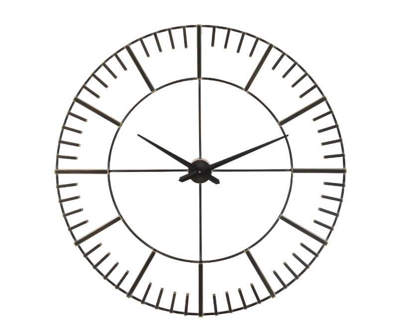 Часы настенные J-LINE d 96 см Черный (782) Часы настенные J-LINE d 96 см Черный (782)