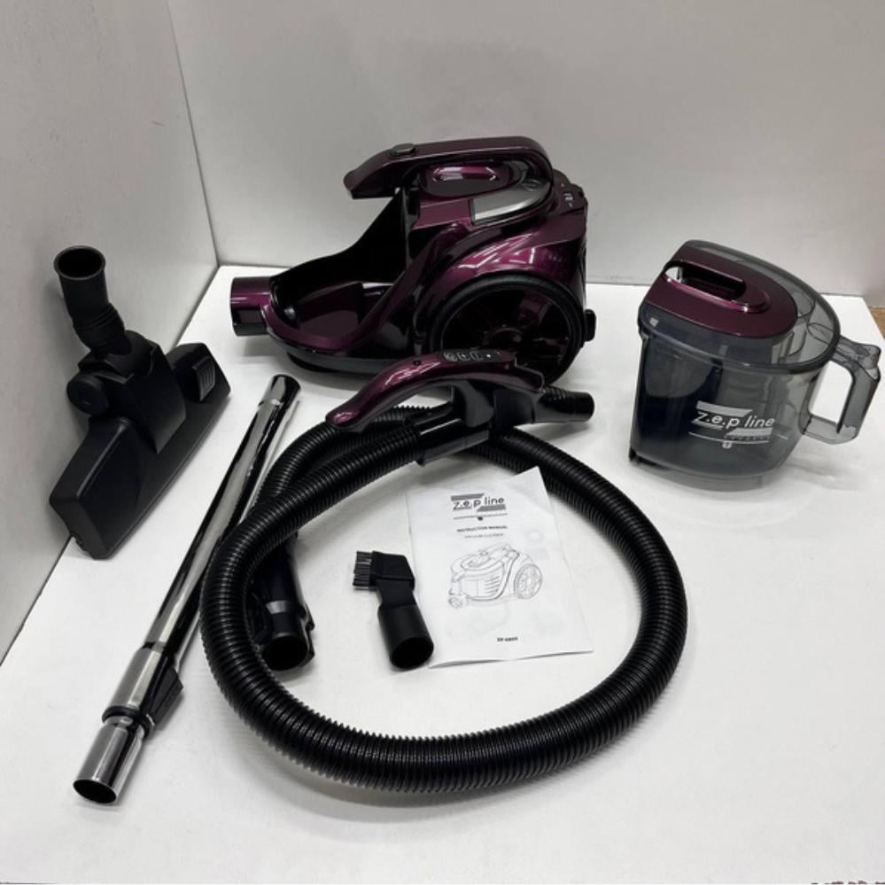 Пылесос Zepline ZP-6805 с контейнером 4 л для сбора пыли 4000 Вт Фиолетовый (120.1720.1) - фото 9 Пылесос Zepline ZP-6805 с контейнером 4 л для сбора пыли 4000 Вт Фиолетовый (120.1720.1) - фото 9