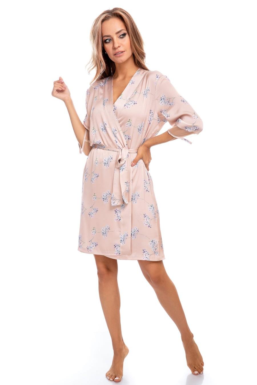 Комплект German Volf халат/сорочка р. 40/XS Пудровый (64623)