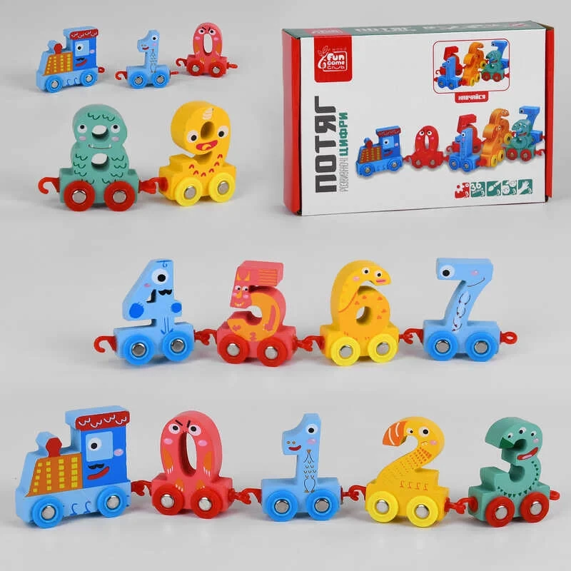 Деревянная игрушка Fun Game 79052 (99036)